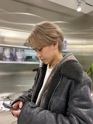 ショート カラー 似合わせ SHOYAのヘアスタイル