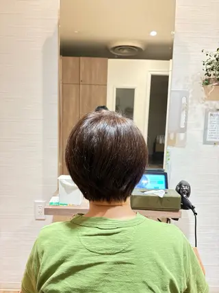 ショート イシカワ ユウタのヘアスタイル