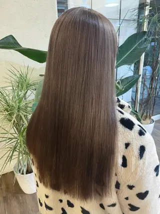 ロング しもかわ かほのヘアスタイル