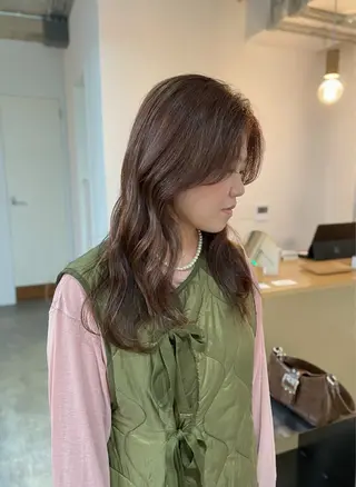 ロング 仙田 遥のヘアスタイル