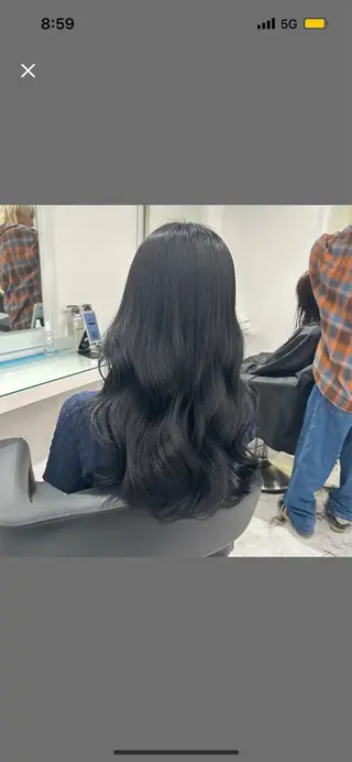 セミロング 🤍大人っぽ韓国暗髪 🤍Asuka🤍のヘアスタイル