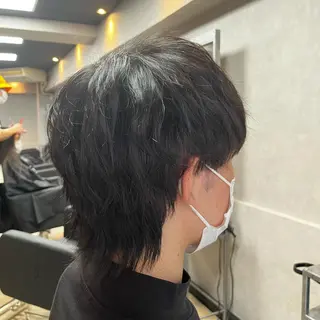 ショート メンズ est hair 池袋西口所属・♡派手髪カラー♡ 🅝🅐🅝🅐のヘアスタイル