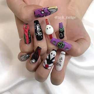 ネイル n'eige nail所属・大谷 綾香のネイルデザイン