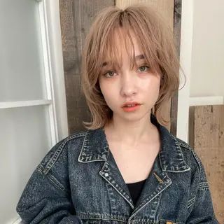 ミディアム カラー Kouta/似合わせ /パーマ/カラーのヘアスタイル