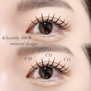 マツエク・マツパ 川田 空のマツエク・マツパデザイン