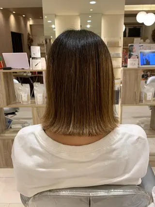 ミディアム 久永 菫のヘアスタイル