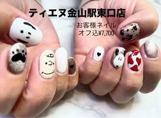 ネイル ティーエヌ 金山駅東口店のネイルデザイン