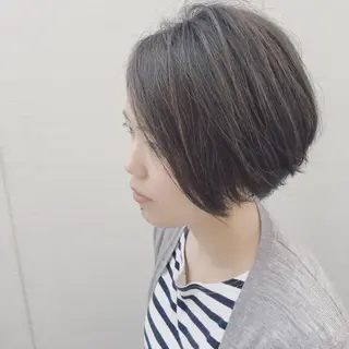 ショート ノグチ ユウキ/ボブのヘアスタイル