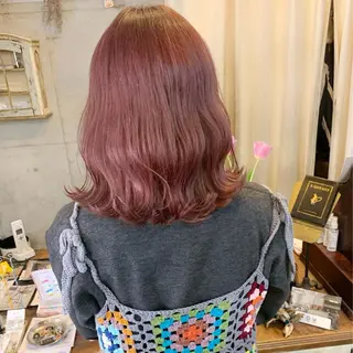 ミディアム カラー kimika🥑 メンズ/髪質改善のヘアスタイル