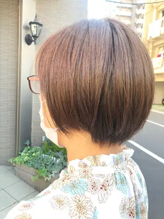 ショート ルシードスタイルクリザンテーム所属・メンズパーマ、カラー 大募集村上莉奈のヘアスタイル