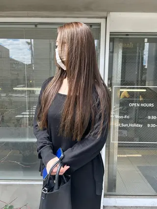 ロング カラー 透明感カラー🫧 nanohaのヘアスタイル