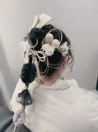 ヘアアレンジ Make up Salon Flow所属・中川 沙里のヘアスタイル