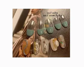 ネイル ﾈｲﾙﾙｰﾑﾘｯｶ 𝐦𝐚𝐲𝐮のネイルデザイン