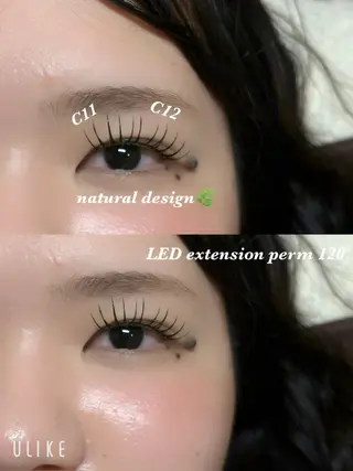 マツエク・マツパ BUNNYEYES RUMIのマツエク・マツパデザイン