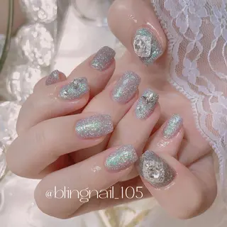 ネイル 23時まで❤︎韓国、 ワンホンネイルのネイルデザイン