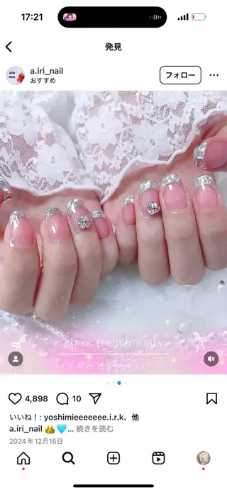ネイル クイーンズネイル銀座所属・Queeens nailのネイルデザイン