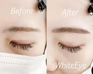 ホワイトアイ HIKARUの眉毛・アイブロウイメージ