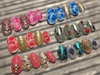 ネイル 堀池 淳子のネイルデザイン