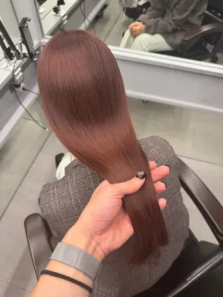 ロング カラー 俊 介のヘアスタイル