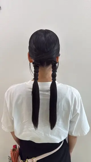 ロング 韓国/ヘアアレンジ/ 髪質改善/夏美のヘアスタイル