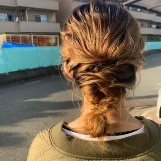 ヘアアレンジ OLSEN D.B.A BALLOON HAIR所属・さとう あやかのヘアスタイル