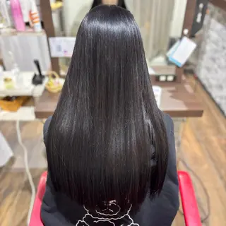 ロング しばた ゆらのヘアスタイル