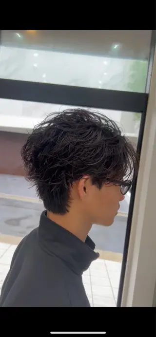 パーマ メンズ fifth　石垣 海音のヘアスタイル