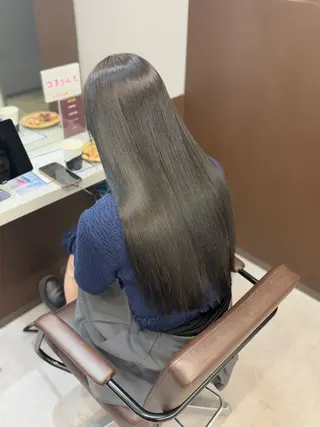 ロング カラー 韓国×髪質改善カラー 💎hinaのヘアスタイル