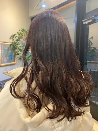 ロング 佐藤 かののヘアスタイル