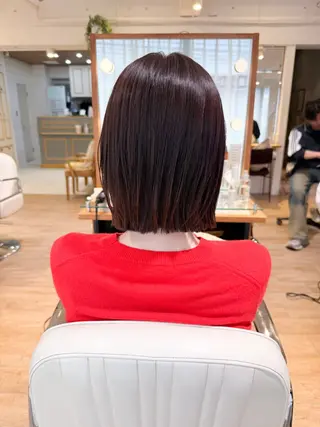 ミディアム カラー ✨カラー支持No.1 🧸ワキ カナコ🧸のヘアスタイル