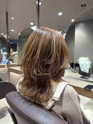 ミディアム 🫧つや髪🫧 玉城ひなた🫧のヘアスタイル