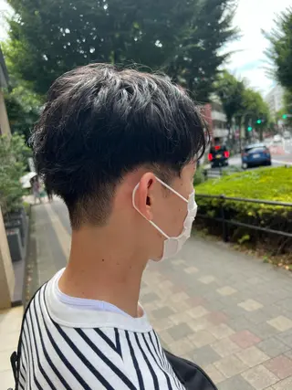 ショート メンズ メンズカット/柏/韓 国/メンズパーマ航太のヘアスタイル