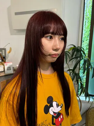 ロング カラー sakura🌸 レイヤー/韓国ヘアのヘアスタイル