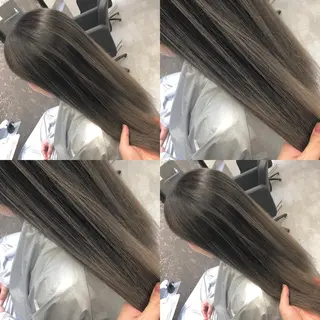 セミロング カラー ヘアアレンジ アンドウ ユウ/ レイヤーカット/韓国のヘアスタイル