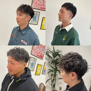パーマ メンズ Life is pleasure所属・岡田 駿也のヘアスタイル