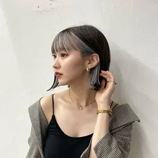 ショート カラー 韓国ヘア/艶カラー /田中悠佑のヘアスタイル