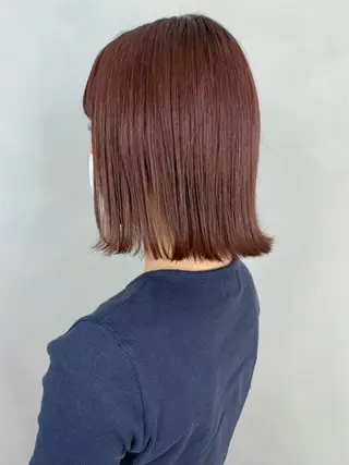 ミディアム カラー ITbyALBUM 八王子店のヘアスタイル