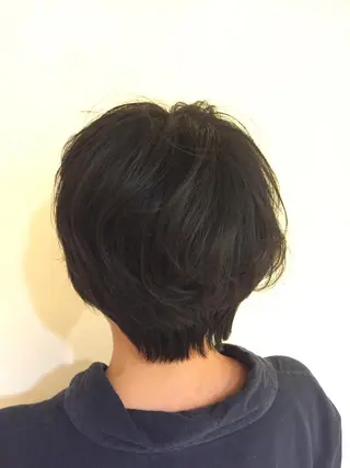 ショート 加藤 綾華のヘアスタイル