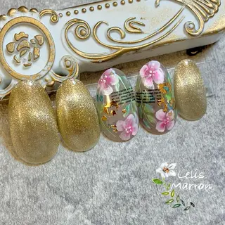 ネイル Lelis Marron所属・岸 侑李のネイルデザイン