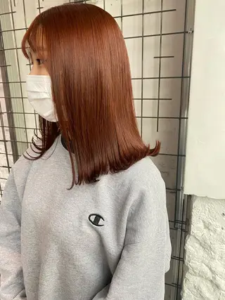 カラー AYANE 韓国ヘア /レイヤーカットのヘアスタイル