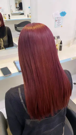 ロング 🩷モテ髪＆透明感 🩷ミルクティー🩷のヘアスタイル