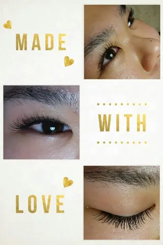 マツエク・マツパ Rouge ・ K  　のマツエク・マツパデザイン