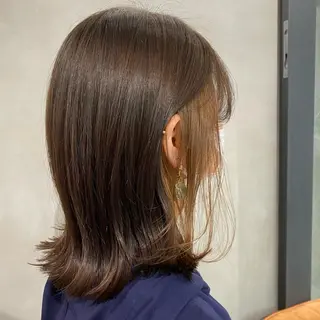 ミディアム カラー LIEN HAIR【リアンヘアー】所属・【髪質改善】 梅田　聡のヘアスタイル