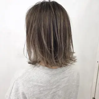 カラー LUSTRE クロサワのヘアスタイル