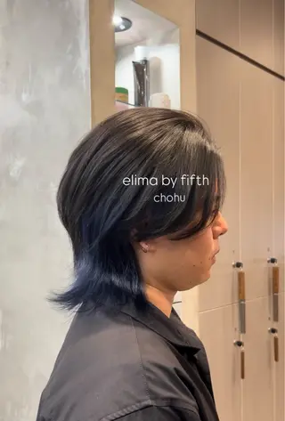 カラー メンズ しずく🤍🧸 / fifthパーマのヘアスタイル