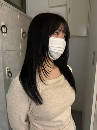 ロング カラーモデル募集 /kanaha໒꒱のヘアスタイル