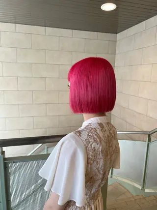 カラー 久永 菫のヘアスタイル