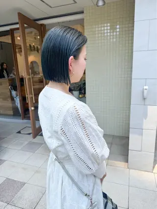 ショート カラー げん/梅田美容室 中崎町美容室のヘアスタイル