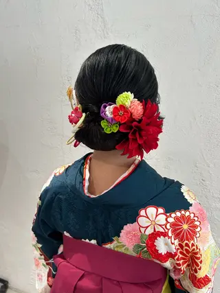 ヘアアレンジ キッズ 🦋Misaki🦋 メンズパーマ/着付けのその他イメージ