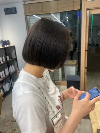 ショート カラー 🐾Libero🐾 柏　KONOMIのヘアスタイル